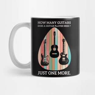 How Many Guitars Does A Guitar Player Need? Just One More Mug